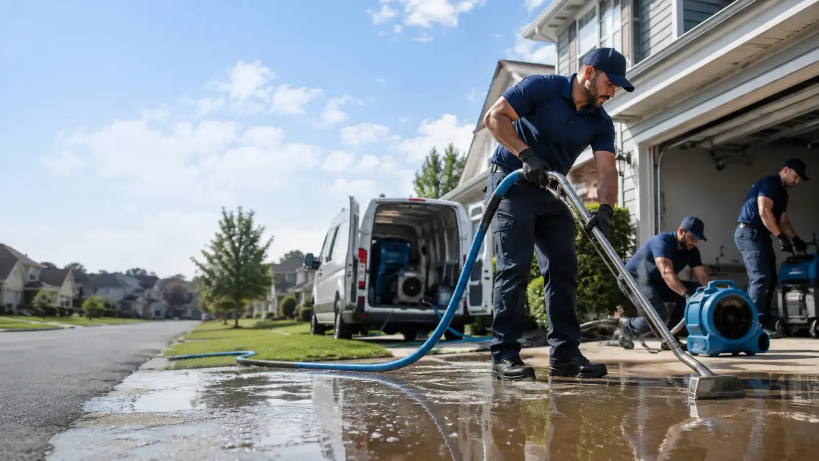 Flood Damage Restoration in Garrett Park, MD